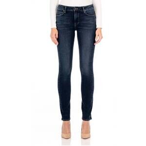 NEW FIDELITY stevie mid rise straight leg jeans in royalton